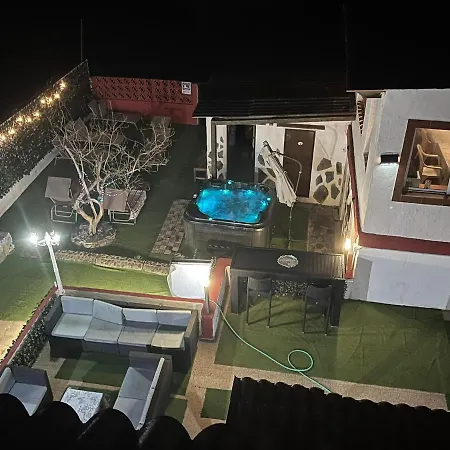 Villa Rural Caricia De Brisa - Rural Experience Fully Equipped & Big Jacuzzi & Bbq - Enjoy Gran Canaria From The North